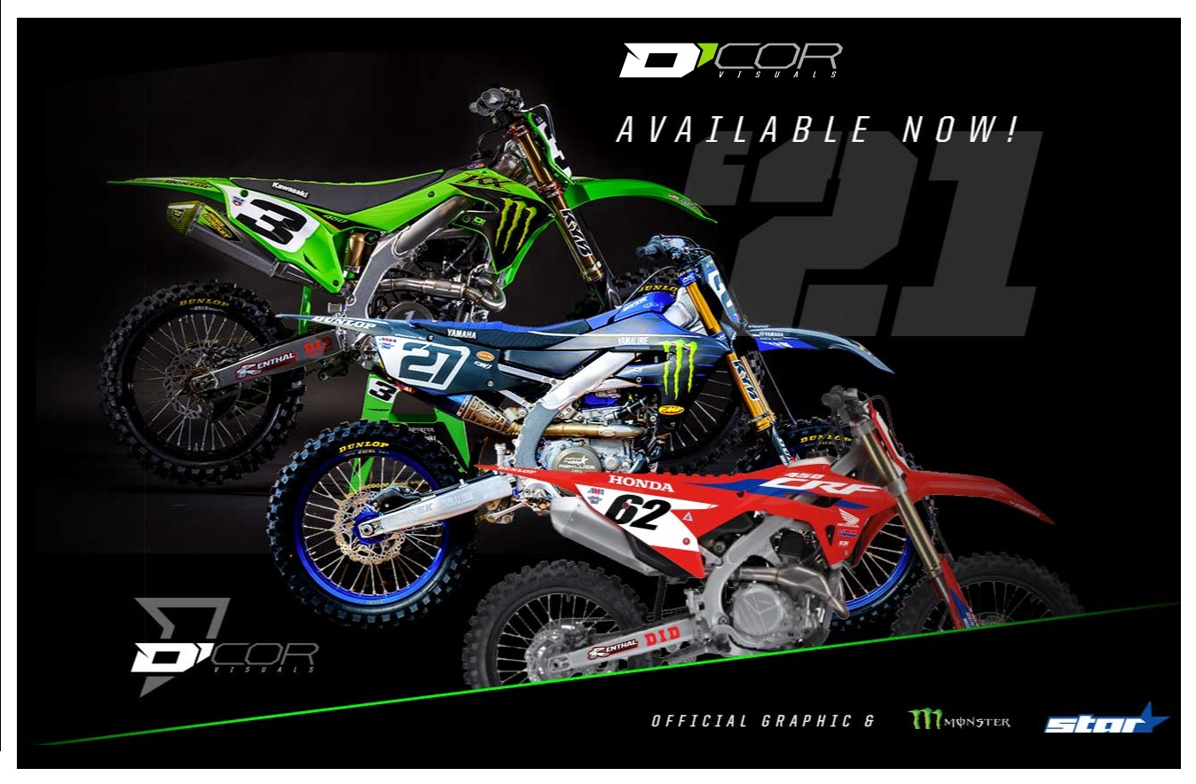 Yamaha > D'Cor Graphic Kit YZ125/250 1521 Star Van Dijck